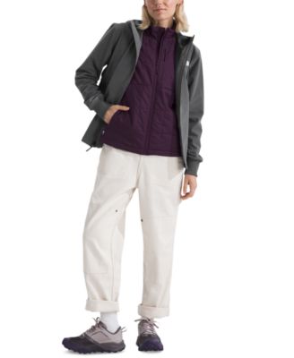Women's Shelbe Raschel Zip-Front Fleece-Lined Hoodie Jacket