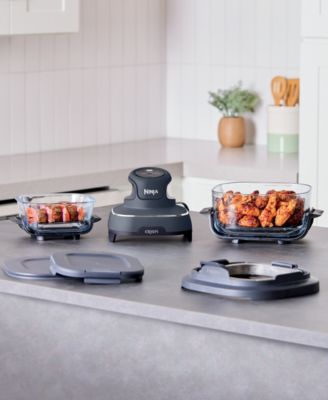 Crispi 4-in-1 Portable Glass Air Fryer Cooking System