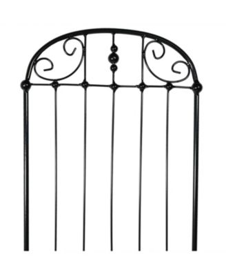 Metal Wire Traditional Garden Trellis for Climbing Plants and Flowers - 32" H - Black - 2-Pack