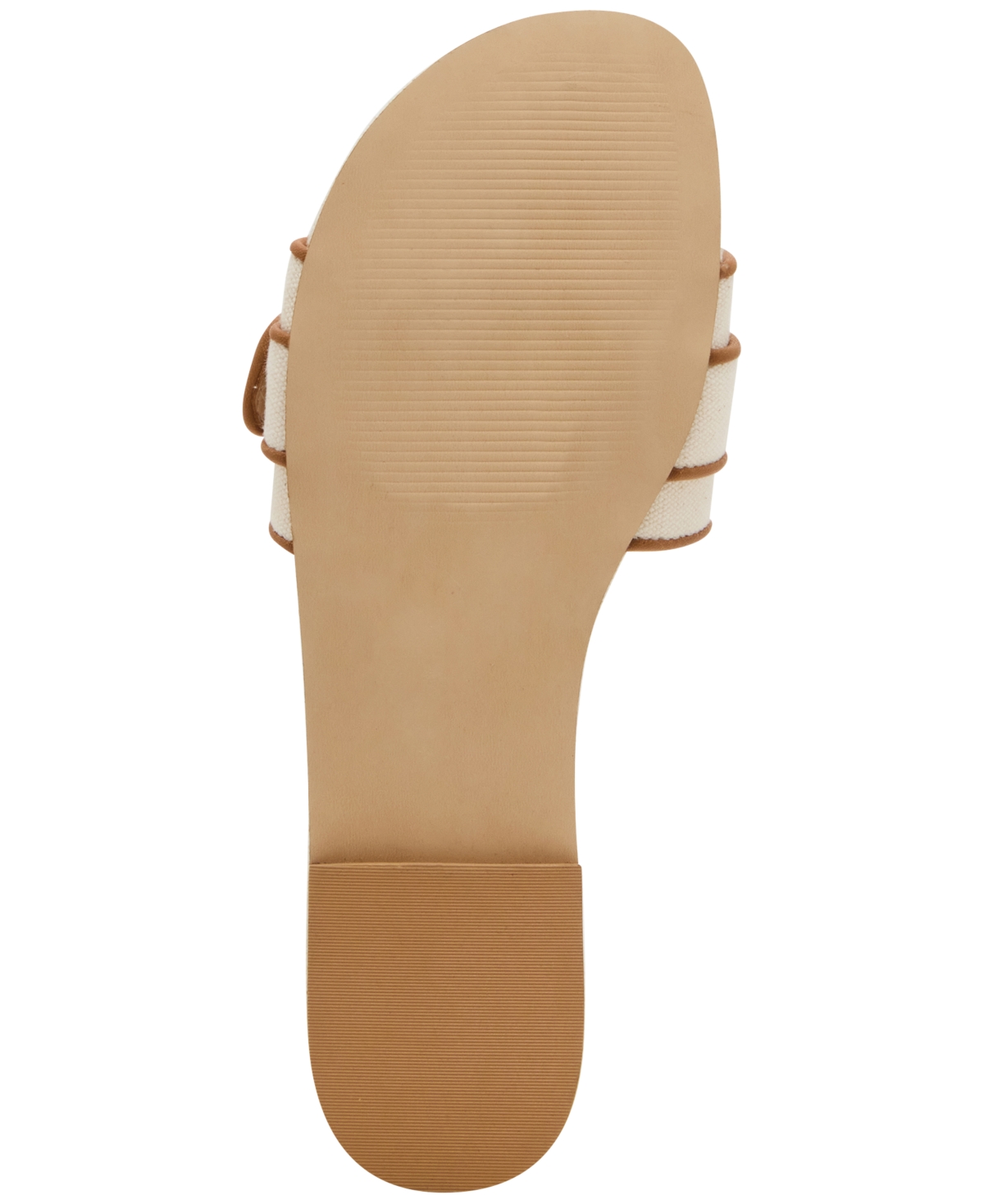 STEVE MADDEN WOMEN'S MERLA RAFFIA BUCKLE SLIDE SANDALS 