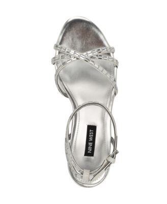 Women's Amseta Strappy Embellished Stiletto Sandals