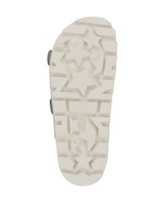 Women's Tindy Woven Buckle Straps Flat Sandals