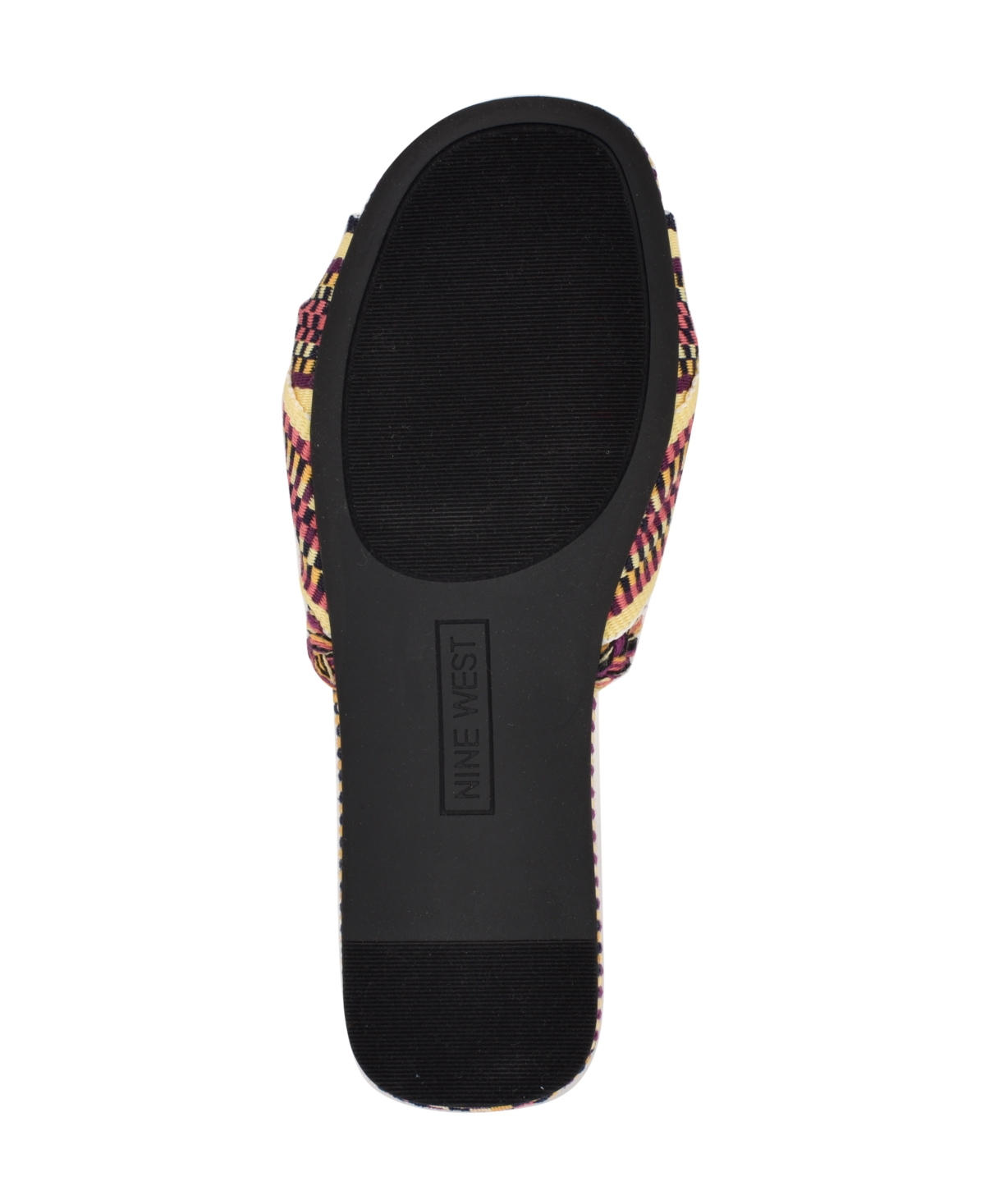 NINE WEST WOMEN'S LALTA KNOTTED FLAT SLIDE SANDALS 