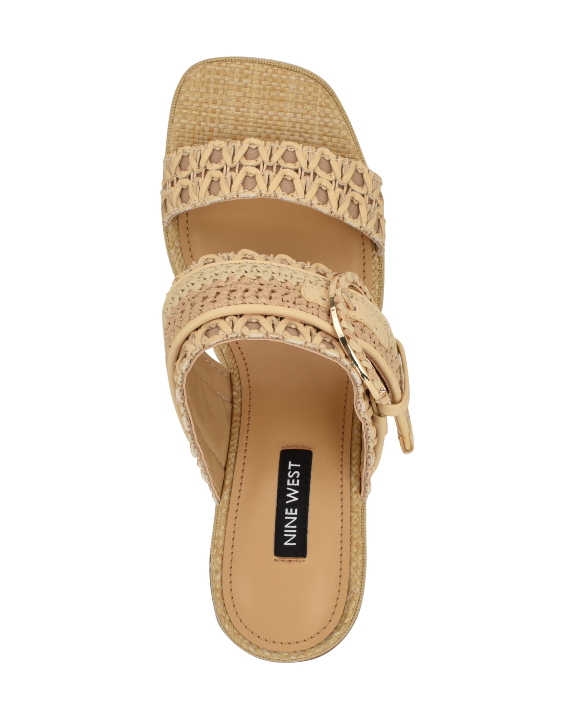 Nine West Ebels Sandal In Light Natural