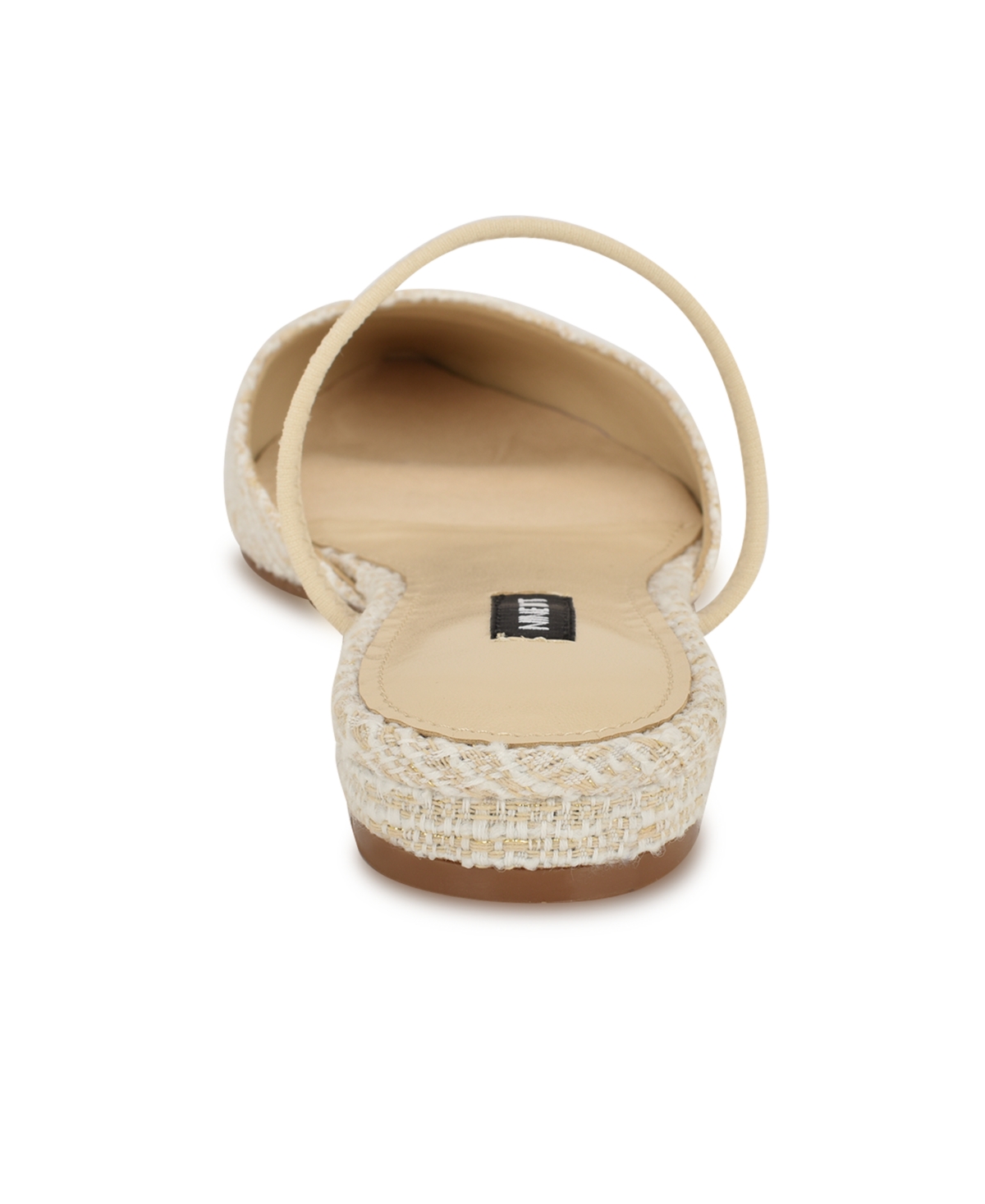 Shop Nine West Women's Gorga Pointy Toe Dress Flats In Cream