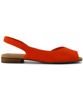 Women's Briella Open Toe Slingback Flat Sandals