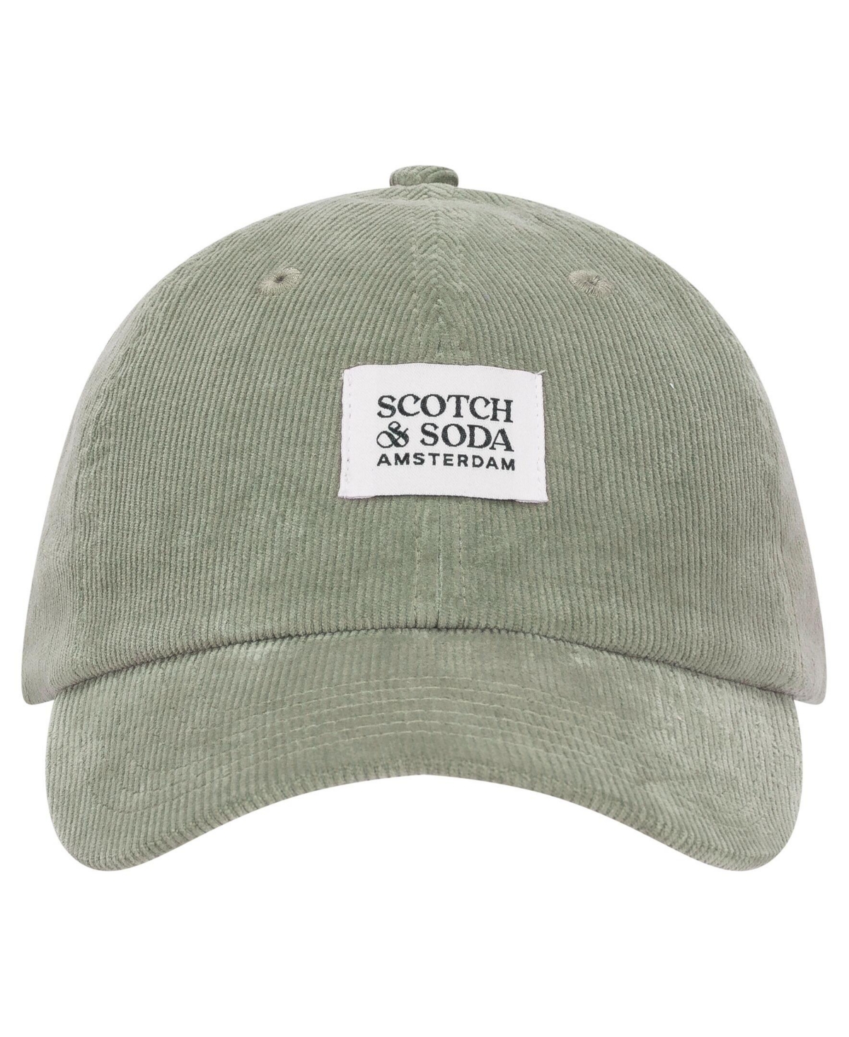 Scotch & Soda Men's Corduroy Adjustable Cap In Turquoise Aqua