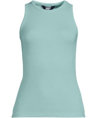 Women's Drapey Rib Fitted Tank Top