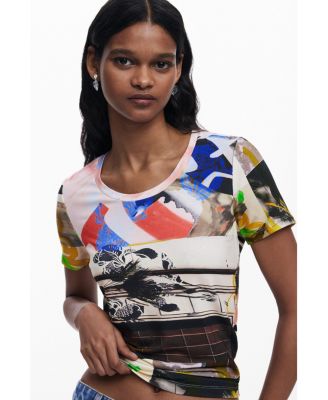 Women's Collage print T-shirt