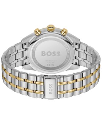 Men's Skytraveller Quartz Chronograph Ionic Plated Thin Two-Tone Stainless-Steel Watch, 44mm