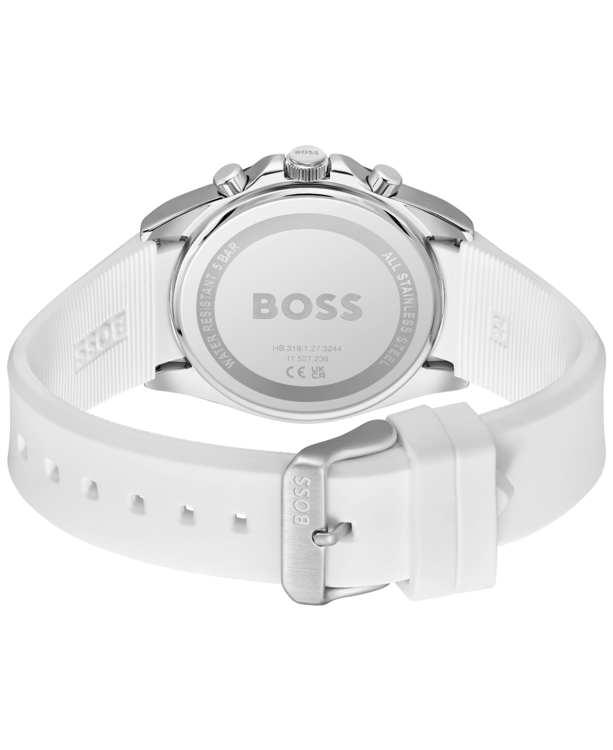 Hugo Boss Strike Chronograph, 41mm In White