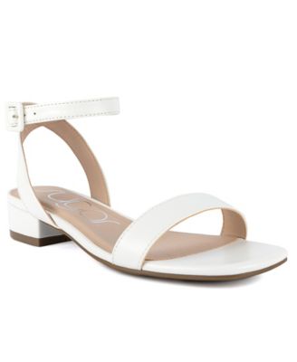 Women's Umpire Ankle Strap Block Heel Sandals