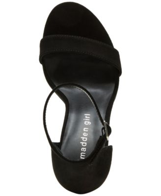 Sasha Two-Piece Block-Heel Dress Sandals