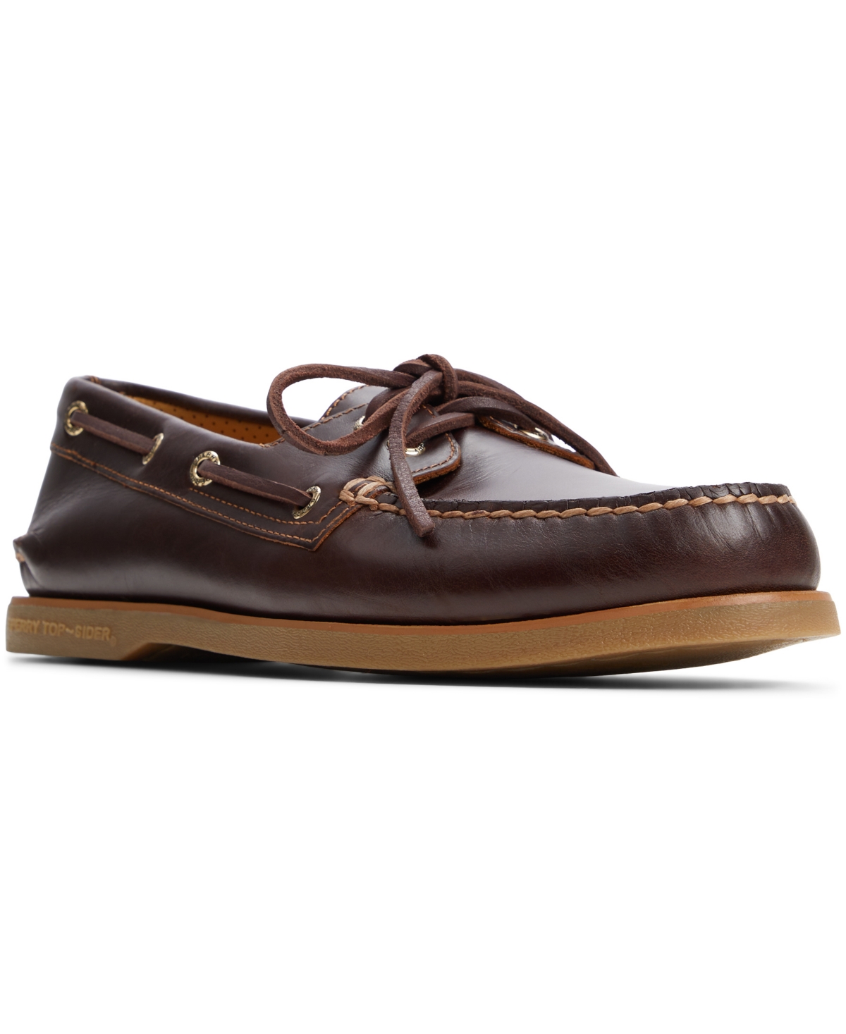 Sperry Gold Cup Authentic Original 2-eye Boat Shoe In Brown