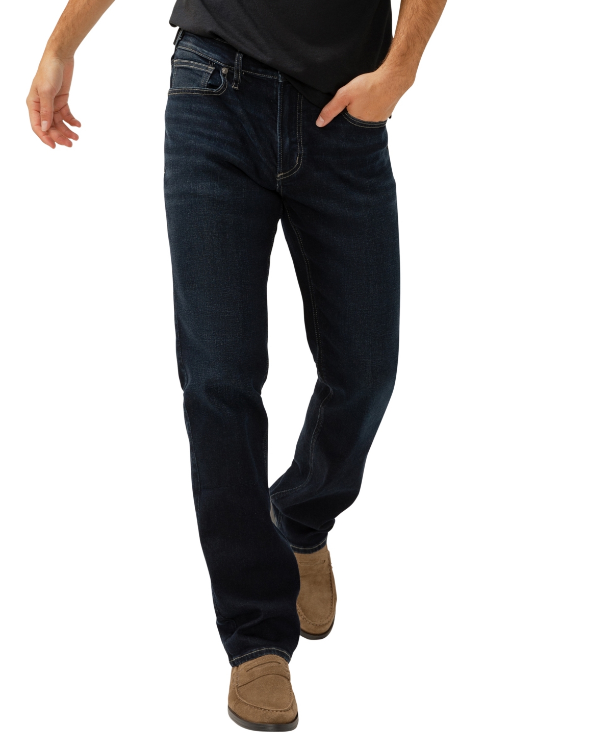 Men's Grayson Classic Fit Straight Leg Jeans - Indigo