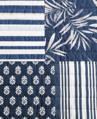 Avalon Patchwork Reversible 3-Pc. Quilt Set, Full/Queen