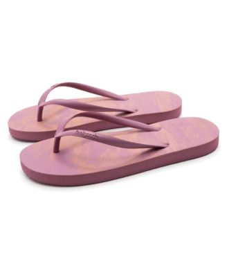 Women's Slimz Remix Natural Rubber Flip-Flip Thong Sandals
