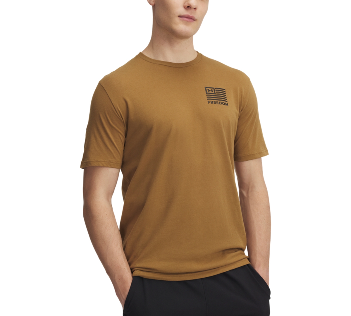 Men's Freedom Graphic T-Shirt - 498 Coyote