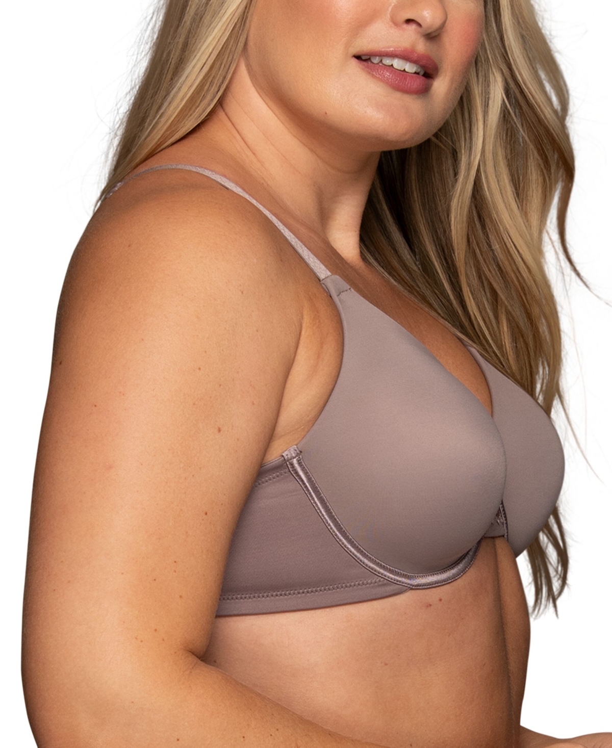VANITY FAIR FULL FIGURE BEAUTY BACK SMOOTHING MINIMIZER BRA 76080 