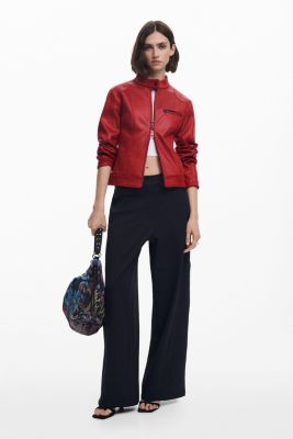 Women's Mandarin collar jacket