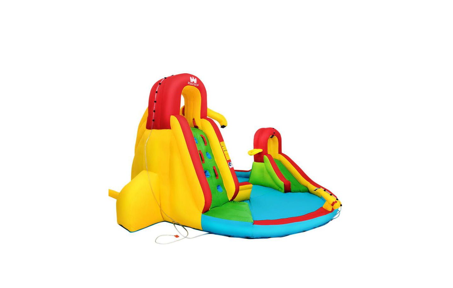 Детская игрушка Slickblue Water Slide Bounce Park Inflatable Water Park, Ages 3+, цвет: Разноцветный — фото 1
