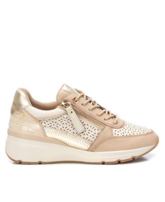 Carmela Collection Women's Leather Casual Sneakers By Xti