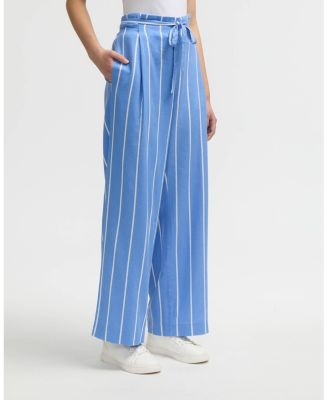 Women s Pleated Pants with Drawcord