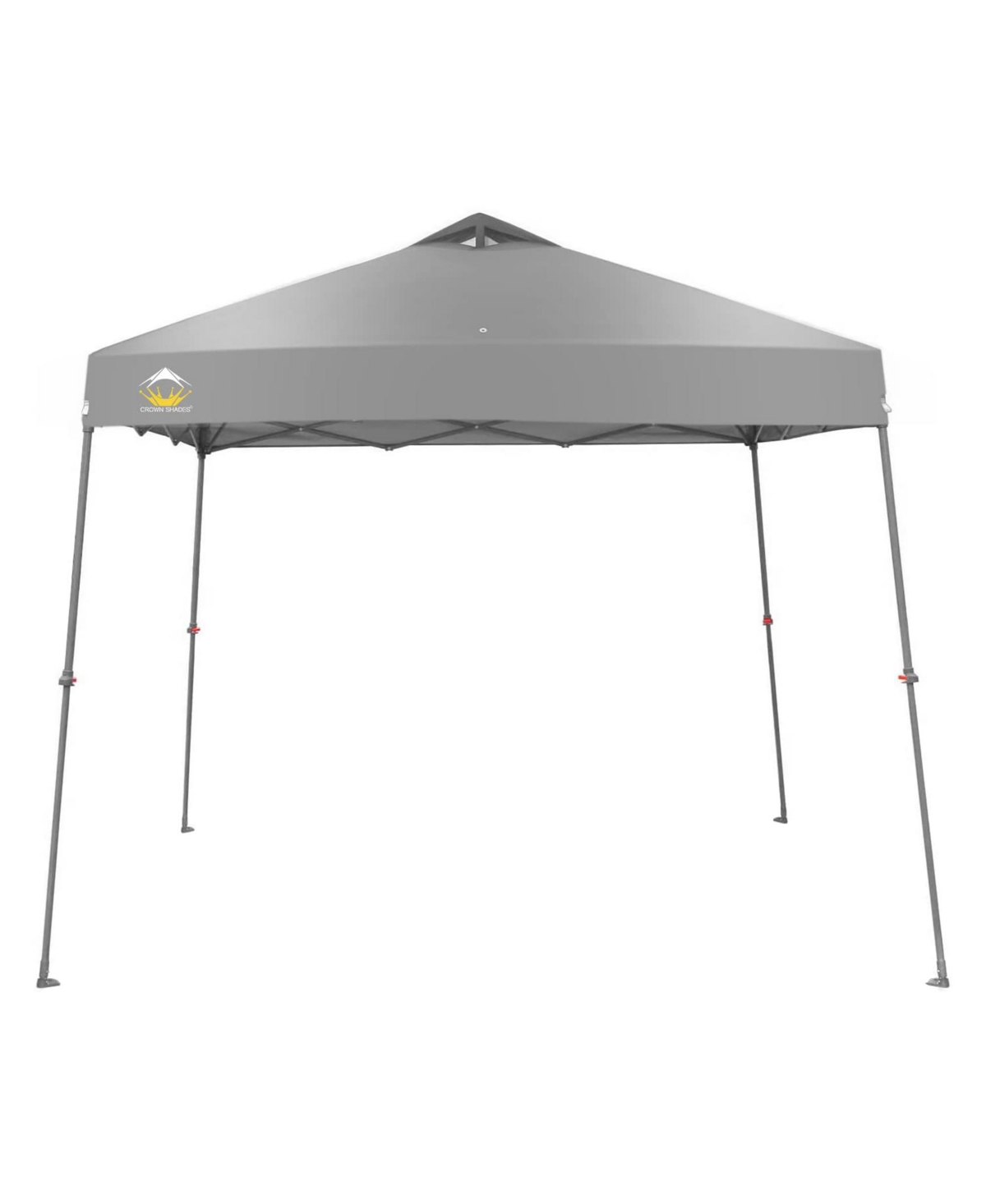11' x 11' Base 9' x 9' Top Instant Pop Up Canopy w/Carry Bag, Gray
