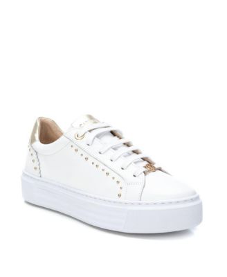 Carmela Collection Women's Leather Casual Sneakers By Xti