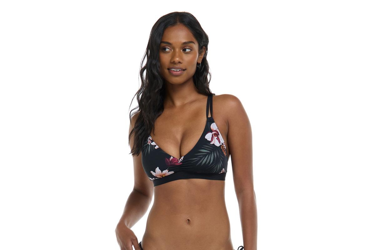 Summer Joy Sarah D,Dd,E & F Cup Top - Black