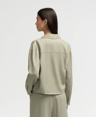 Women s Double Pocket Shacket