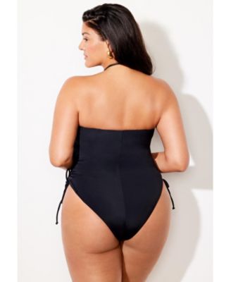 Women's Bandeau Adjustable One Piece