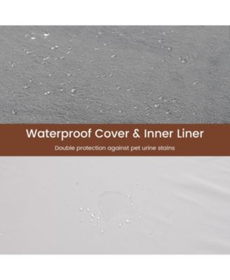 Orthopedic Dog Bed with Memory Foam Support for Large Dogs