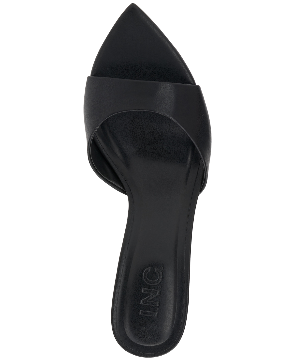 Shop Inc International Concepts Women's Basaaria Dress Sandals, Exclusively At Macy's In Black Smooth