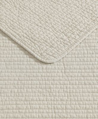 Seashore Stitch Washed 3-Pc. Quilt Set, Full/Queen