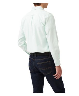 Men's Gunn Oxford Stripe Long Sleeve Sports Fit Shirt