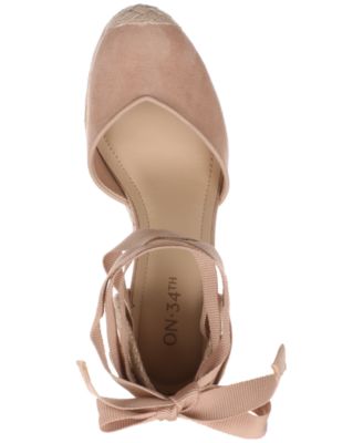 Melindaa Espadrille Wedge High Heel Sandals, Exclusively at Macy's