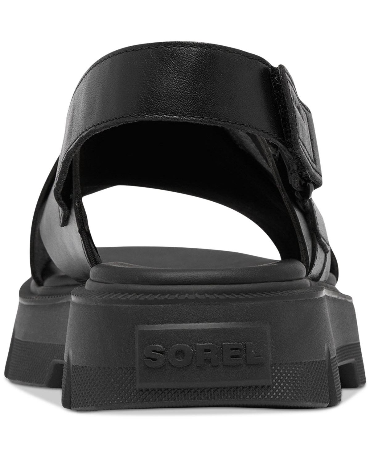 Sorel Rein Cb Sandals In Black,black