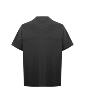 Men's Oversized Tee With Emboss Detail - Pine Groove