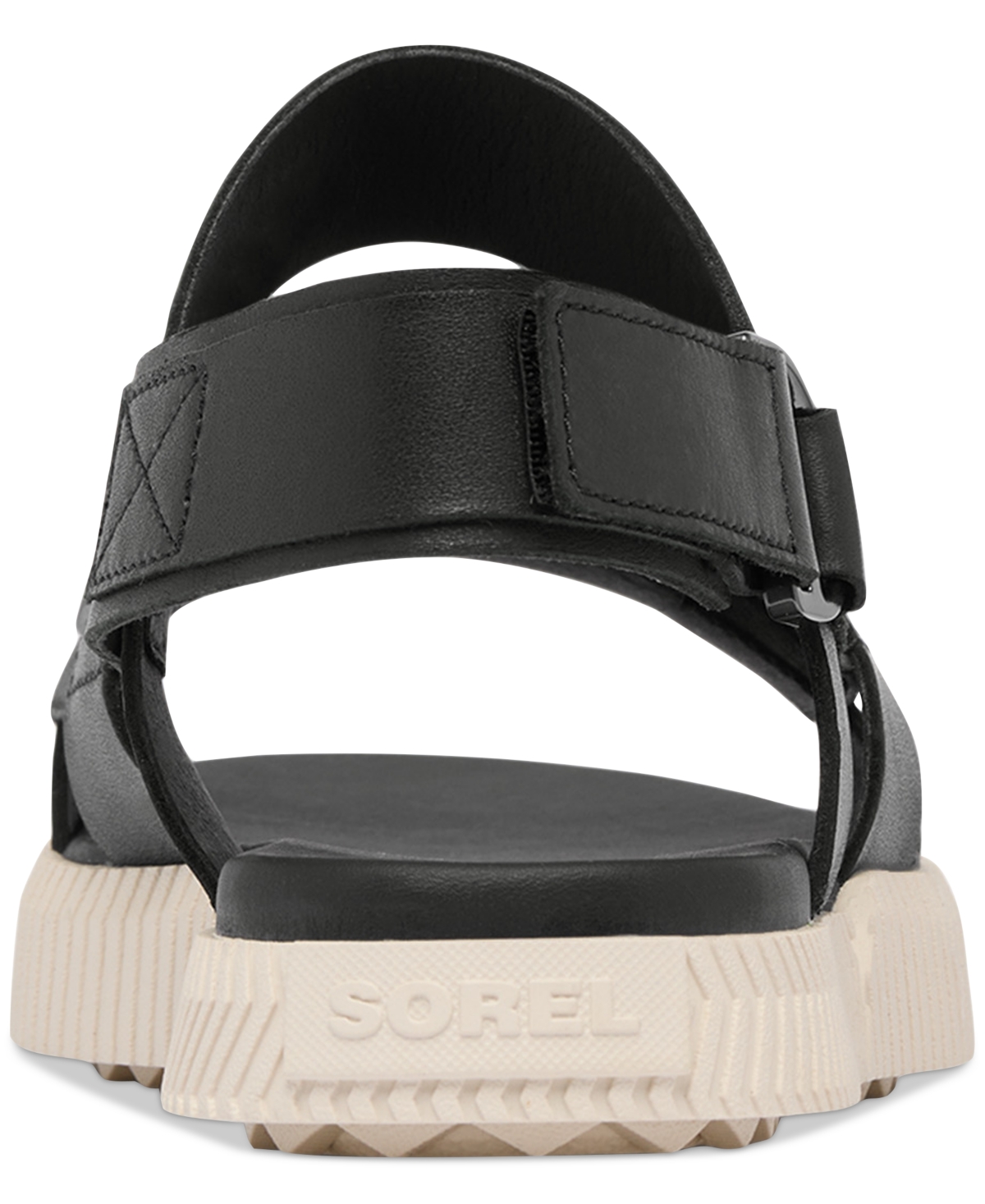 Sorel Ona Ave Slingback Sandal In Black,gum