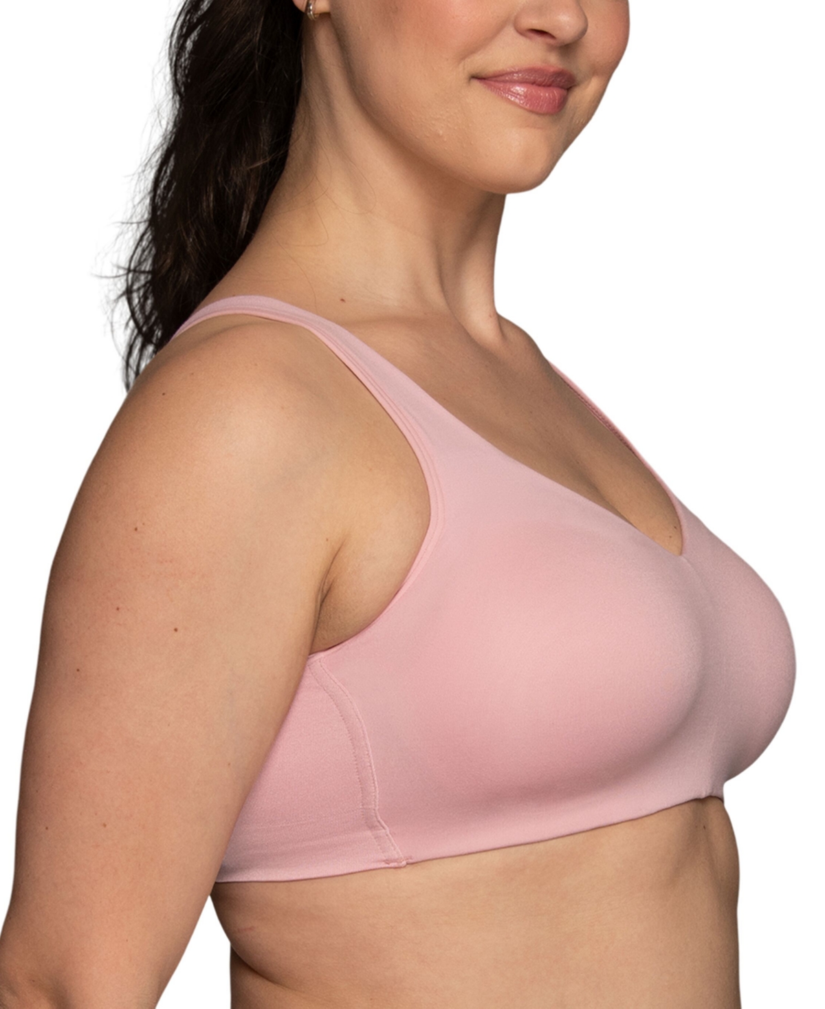 VANITY FAIR WOMEN'S BEYOND COMFORT SIMPLE SIZING WIREFREE BRA 72204 
