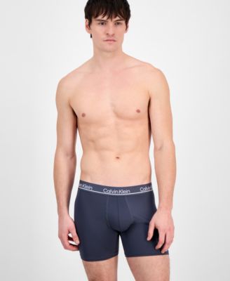 Men's Microfiber Plus Moisture-Wicking Boxer Briefs, Pack of 3 