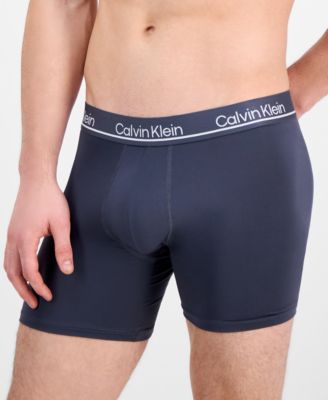 Men's Microfiber Plus Moisture-Wicking Boxer Briefs, Pack of 3 