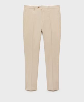 MANGO - Men's EU Slim-Fit Trousers