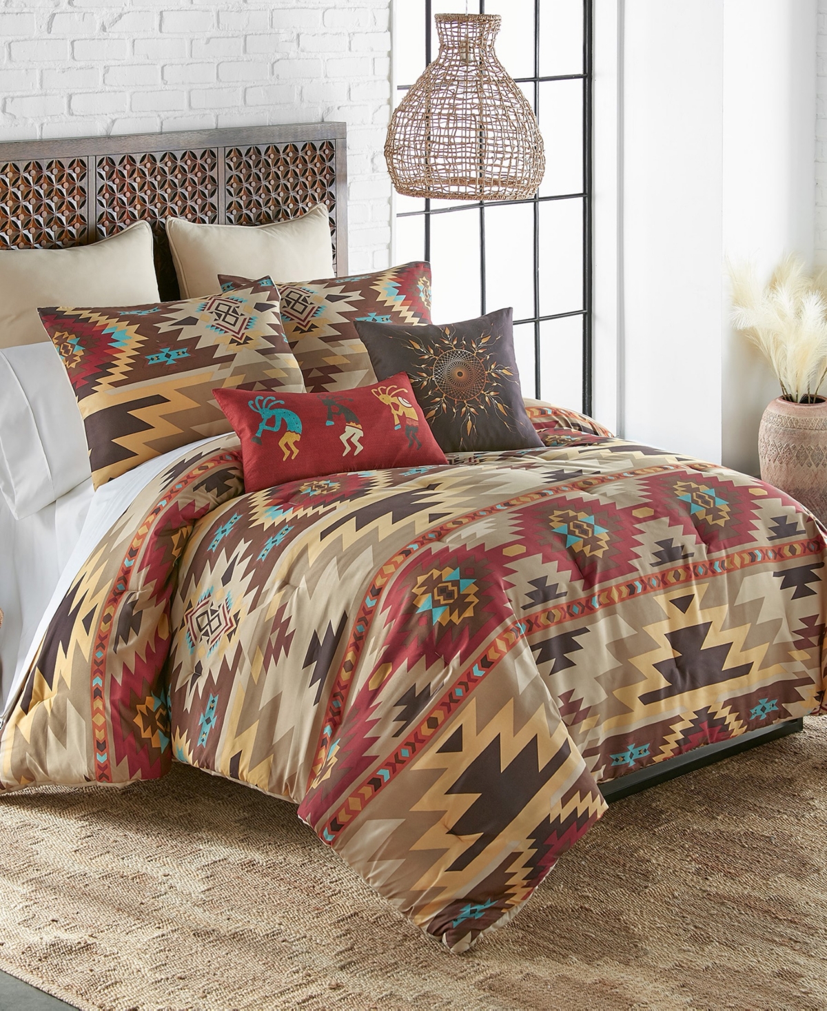 Donna Sharp Sand Dune Lightweight 3-pc. Comforter Set, King In Multi