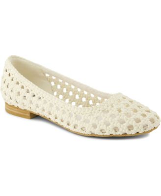 TOMS - Women's Briella Square-Toe Slip-On Ballet Flats