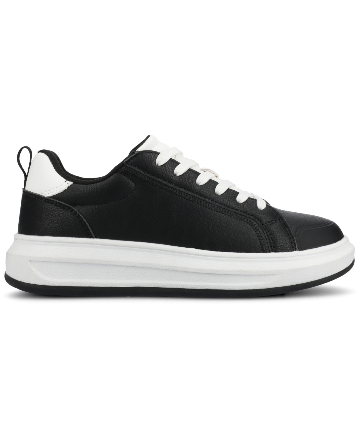 Journee Collection Meeya Woven Casual Sneaker In Black