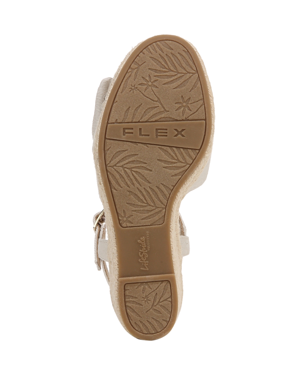 LIFESTRIDE WOMEN'S TAHLIA OPEN ROUNDTOE ESPADRILLE WEDGE SANDALS 