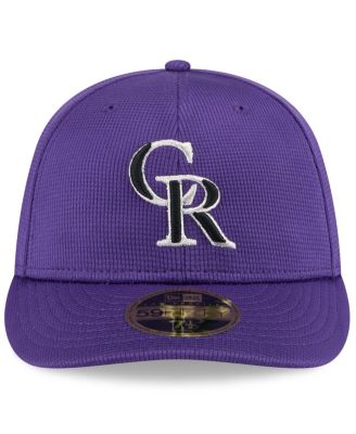Men's Purple Colorado Rockies 2025 Spring Training Low Profile 59FIFTY Fitted Hat