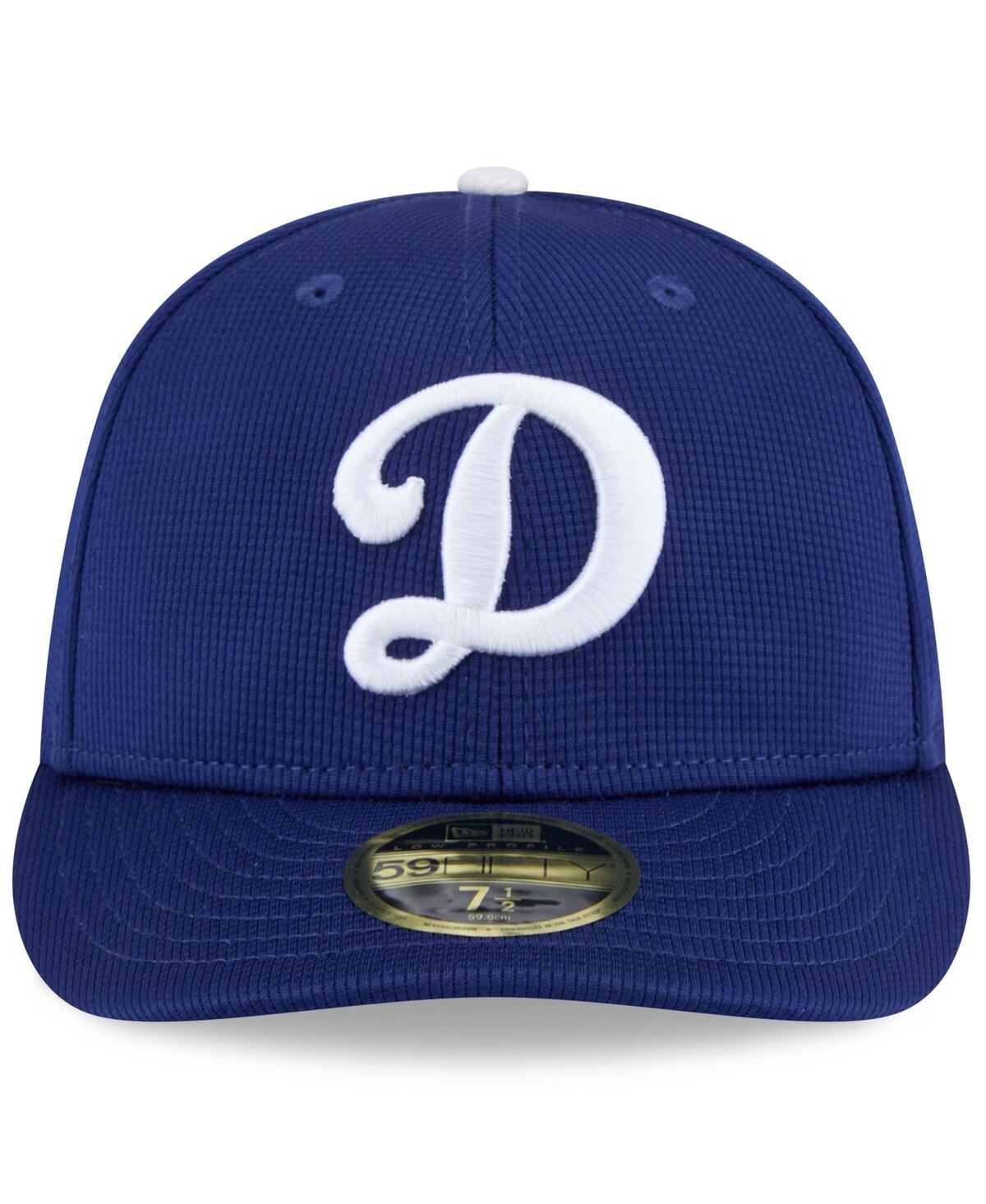 New Era Royal Los Angeles Dodgers 2024 Batting Practice Low Profile 59fifty Fitted Hat In Royal